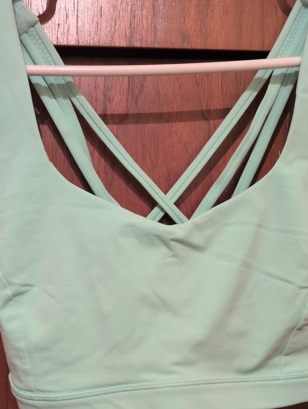 Lululemon Light-Teal Sports Bra / Bralette (Size 8-12)